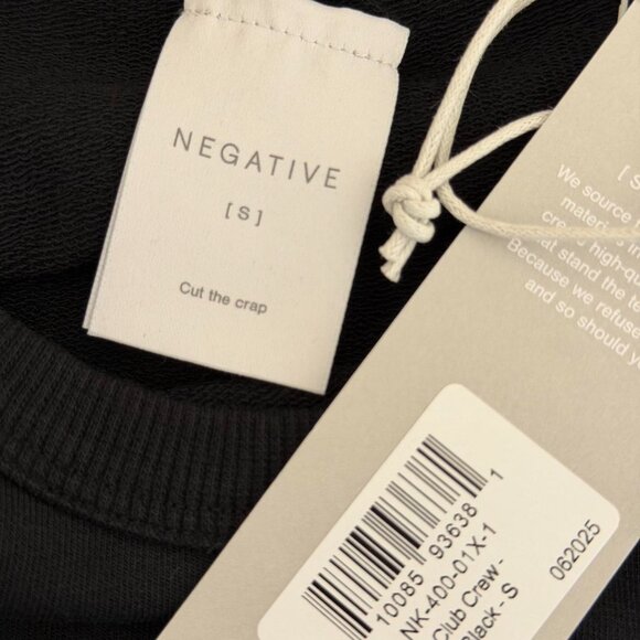 Negative Underwear Club Crew in Black, Size Small - Picture 6 of 8
